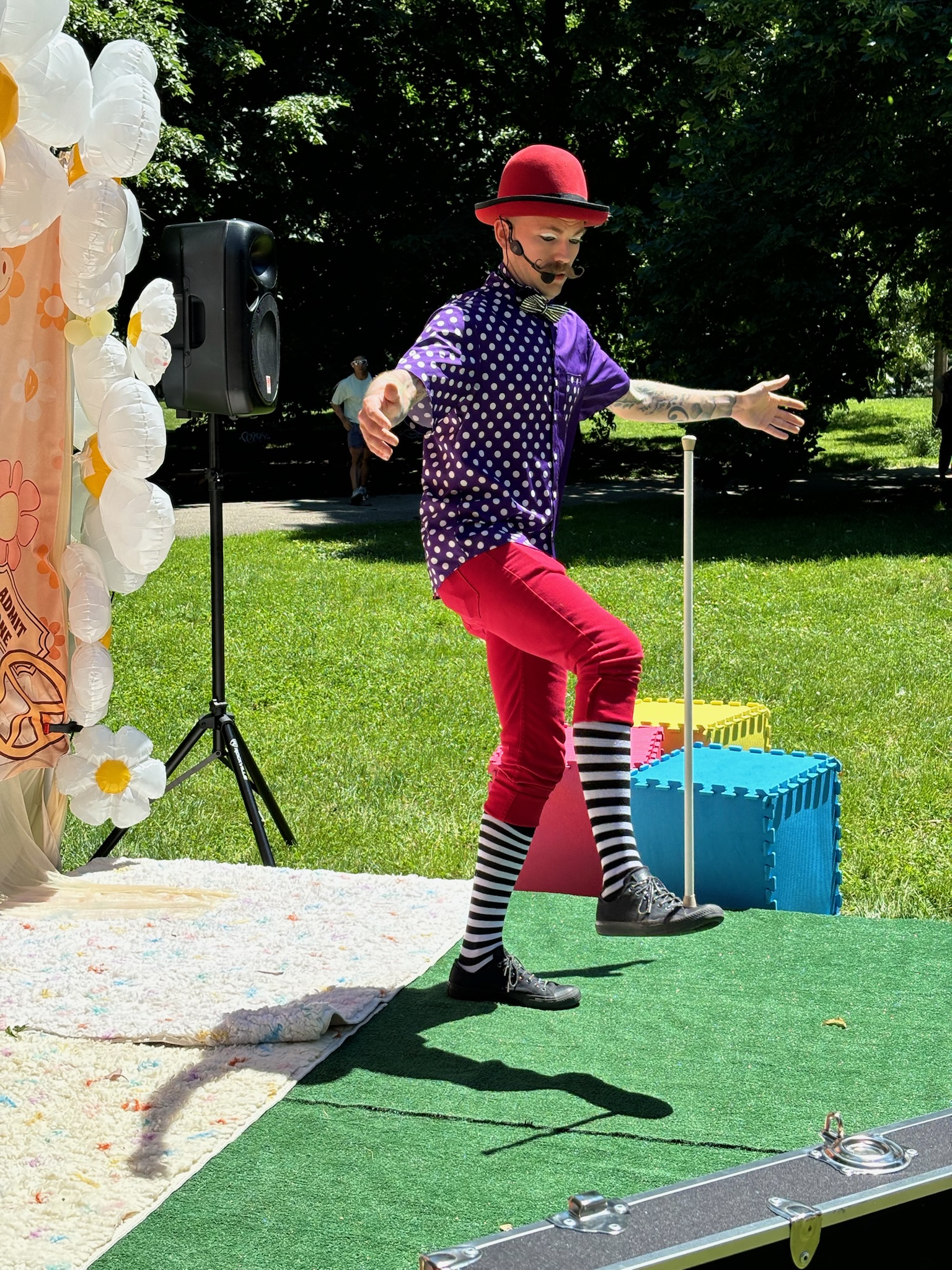 Live entertainer at The Market Shop